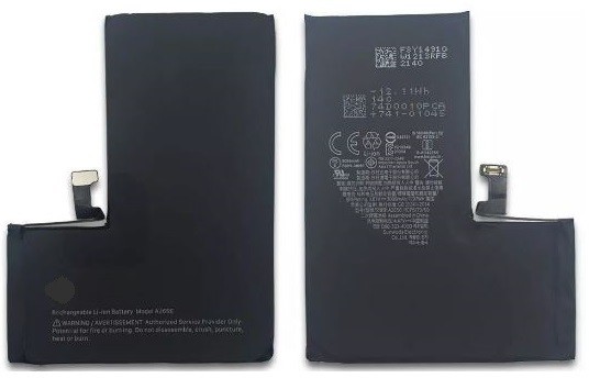 Originalus naudotas A klasės 3095 mAh akumuliatorius iPhone 13 Pro, susiejamas, būklė 88–92 %