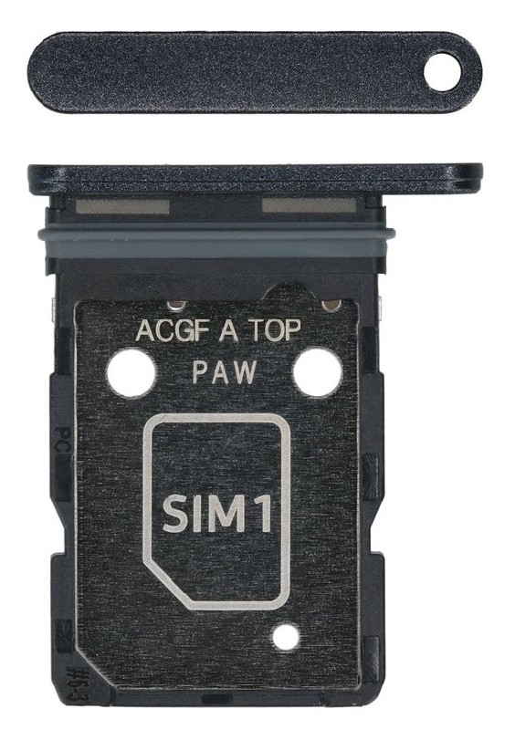 SIM kortelės laikiklis Samsung A376 A37 5G Grey originalus (service pack)