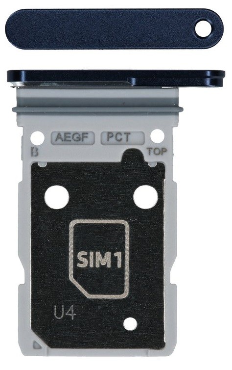 SIM kortelės laikiklis Samsung A576 A57 5G Navy originalus (service pack)