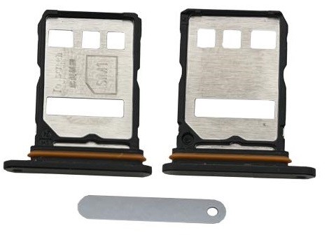 SIM kortelės laikiklis Honor Magic8 Lite Black originalus (service pack)