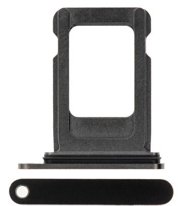 Originalus juodas iPhone 12 SIM kortelės laikiklis (naudotas, A klasė)