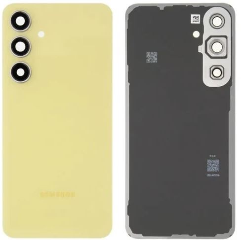 Galinis dangtelis Samsung S721 S24 FE Yellow originalus (used Grade B)