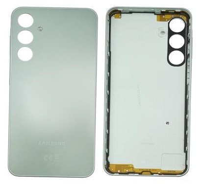 Galinis dangtelis Samsung A165 A16 4G Water Green (without camera lens) originalus (used Grade B)