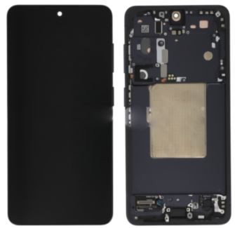 Ekranas Samsung S942 S26 su lietimui jautriu stikliuku ir rėmeliu Black originalus (assembled service pack)