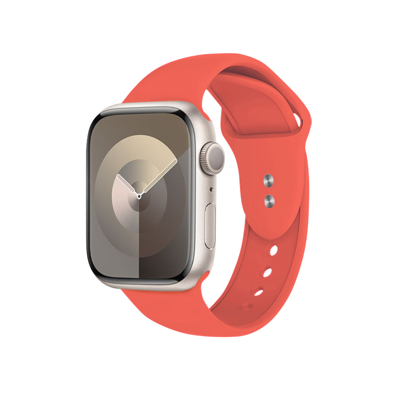 Ремешок Crong Liquid для Apple Watch 38 / 40 / 41 / 42 mm, коралловый