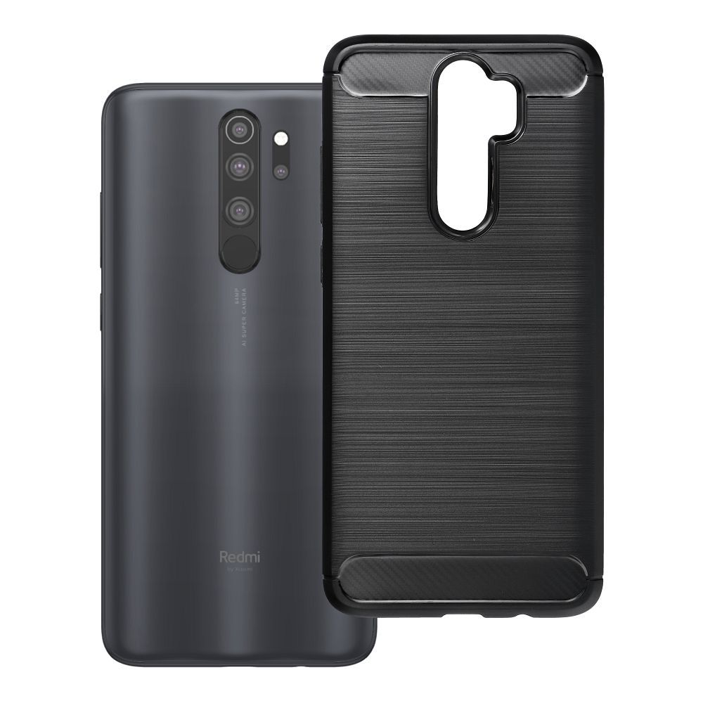 Чехол Carbon 2.0 для Xiaomi Redmi Note 8 Pro — чёрный
