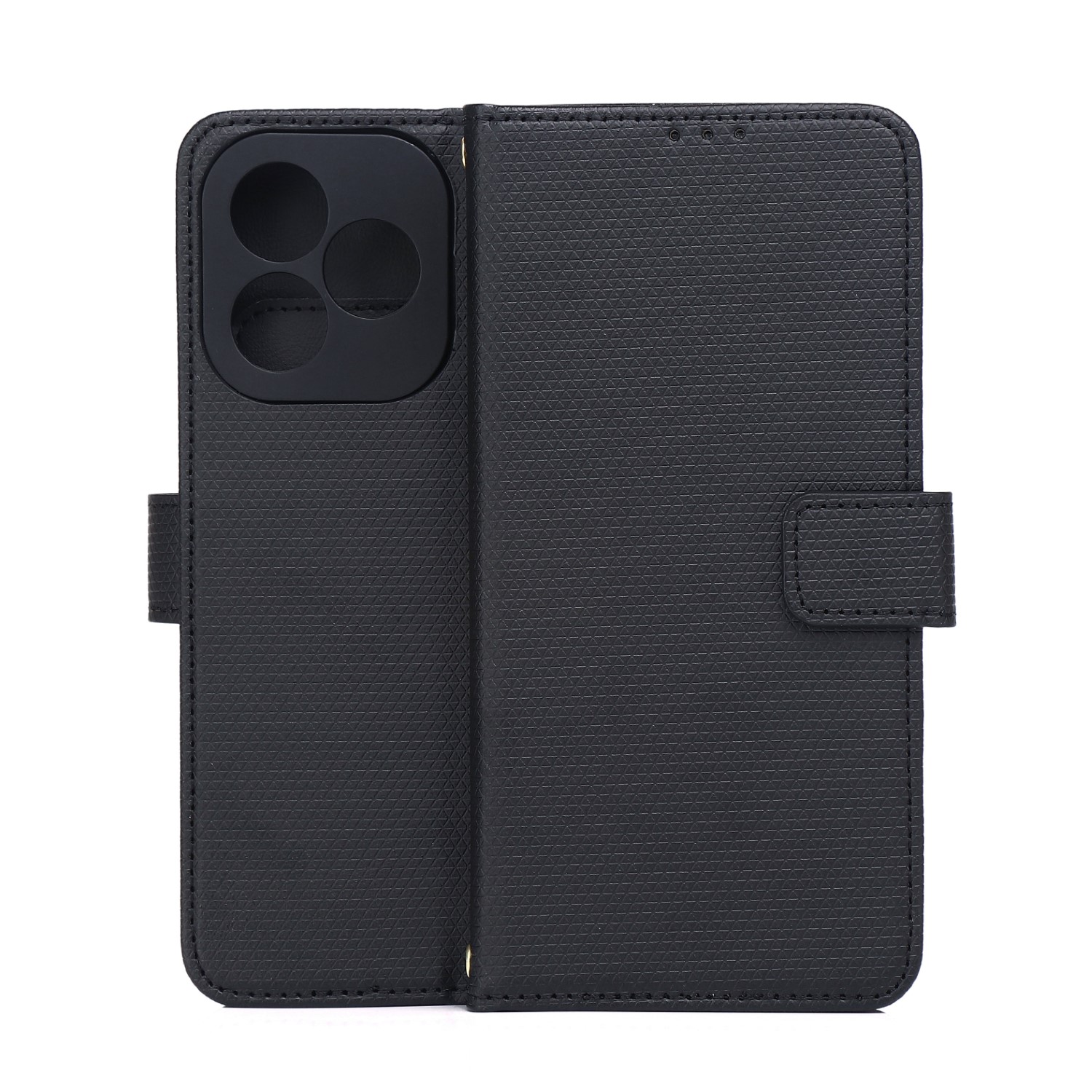 TFO Smart Triangle atverčiamas dėklas, skirtas Xiaomi Redmi A7 Pro – juodas