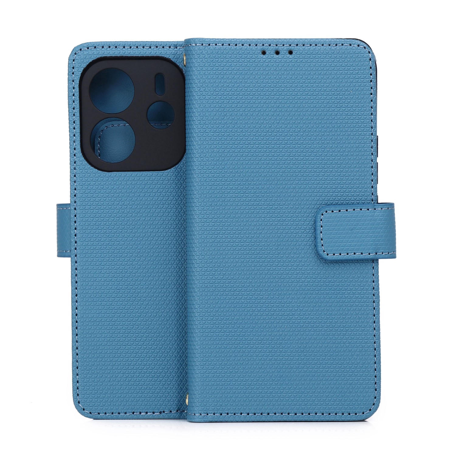 TFO Smart Triangle atverčiamas dėklas, skirtas Xiaomi Redmi A7 Pro – mėlynas