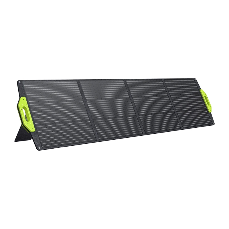 FOSSIBOT SP200 200 W sulankstomas saulės modulis, juodas