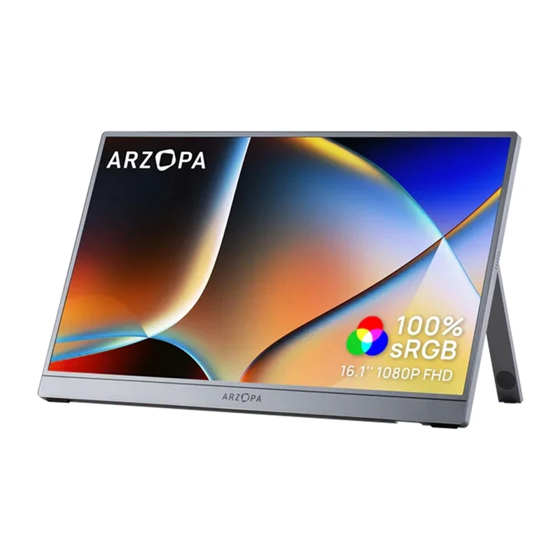 Nešiojamasis monitorius ARZOPA Z1C 16.1" (pilkas)