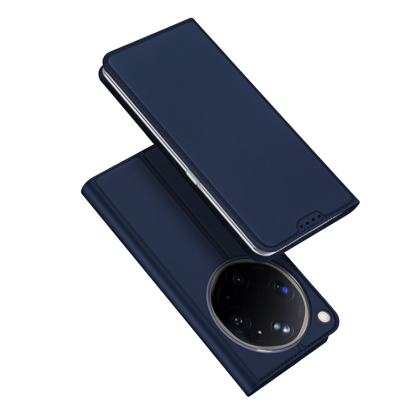 Чехол-книжка Dux Ducis Skin Pro для OPPO Find X9 Ultra — синий