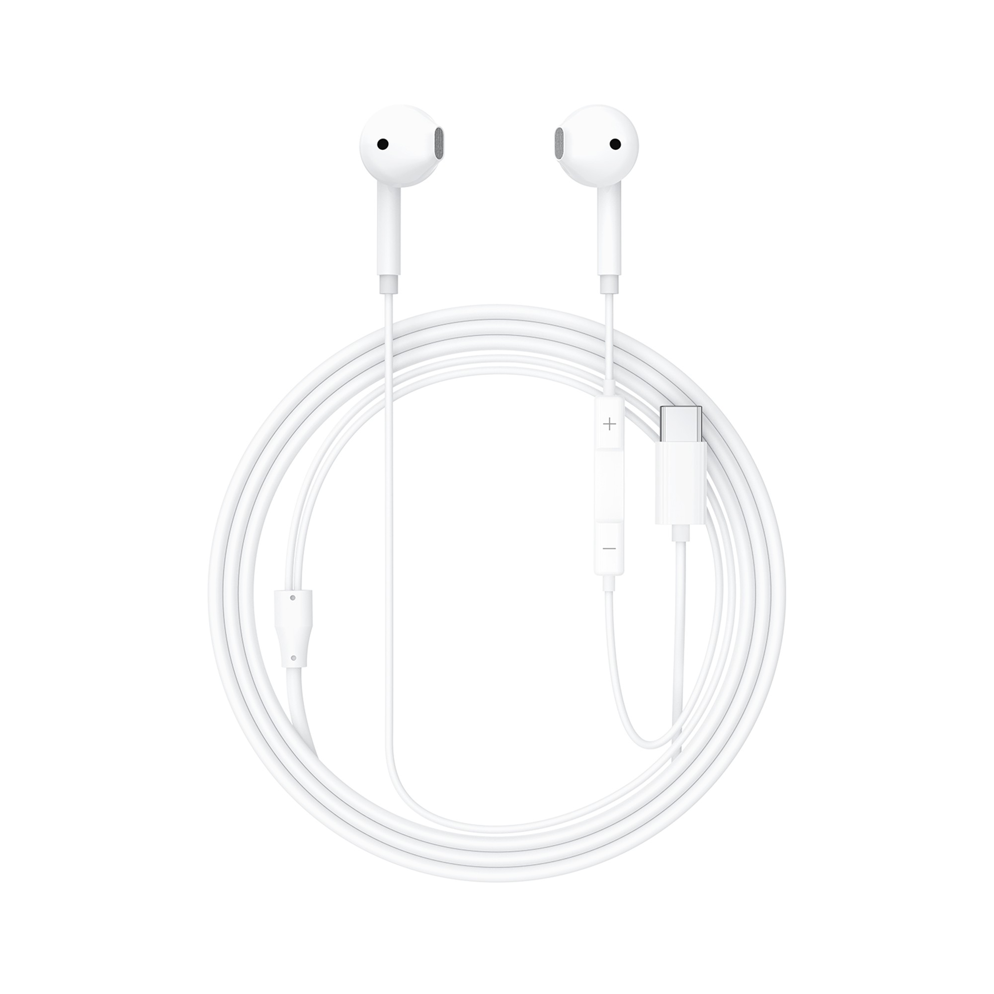 Ausinės Acefast L13 USB-C baltos