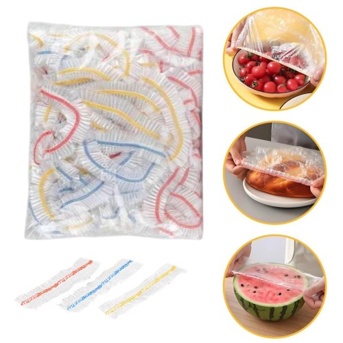 Reach UC100 Universal Elastic Dish and Food Covers 100 pcs.