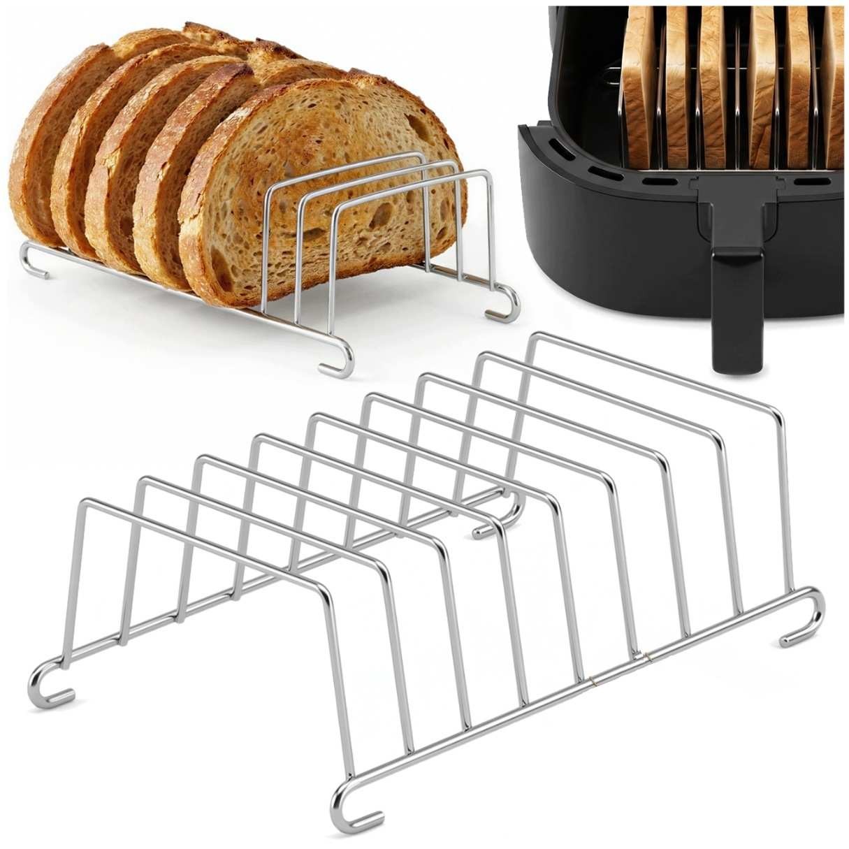 Reach BR8 Bread Toasting Rack for Hot Air Fryer