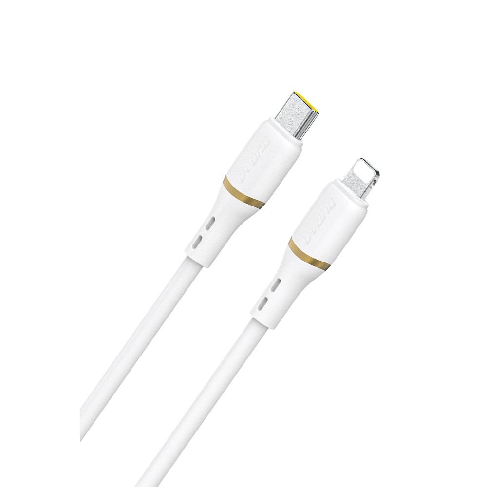 Dudao L25X USB-C to Lightning cable, 30 W, 1.0 m, White
