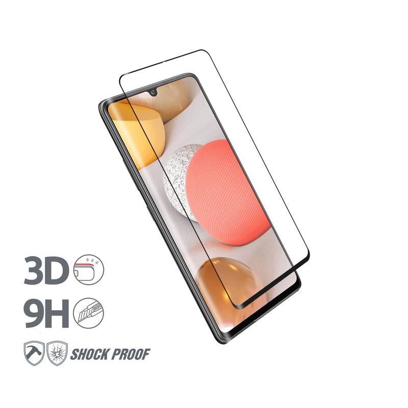 Защитное стекло Crong 3D Armor Glass Full Glue 9H для Samsung Galaxy A42 5G