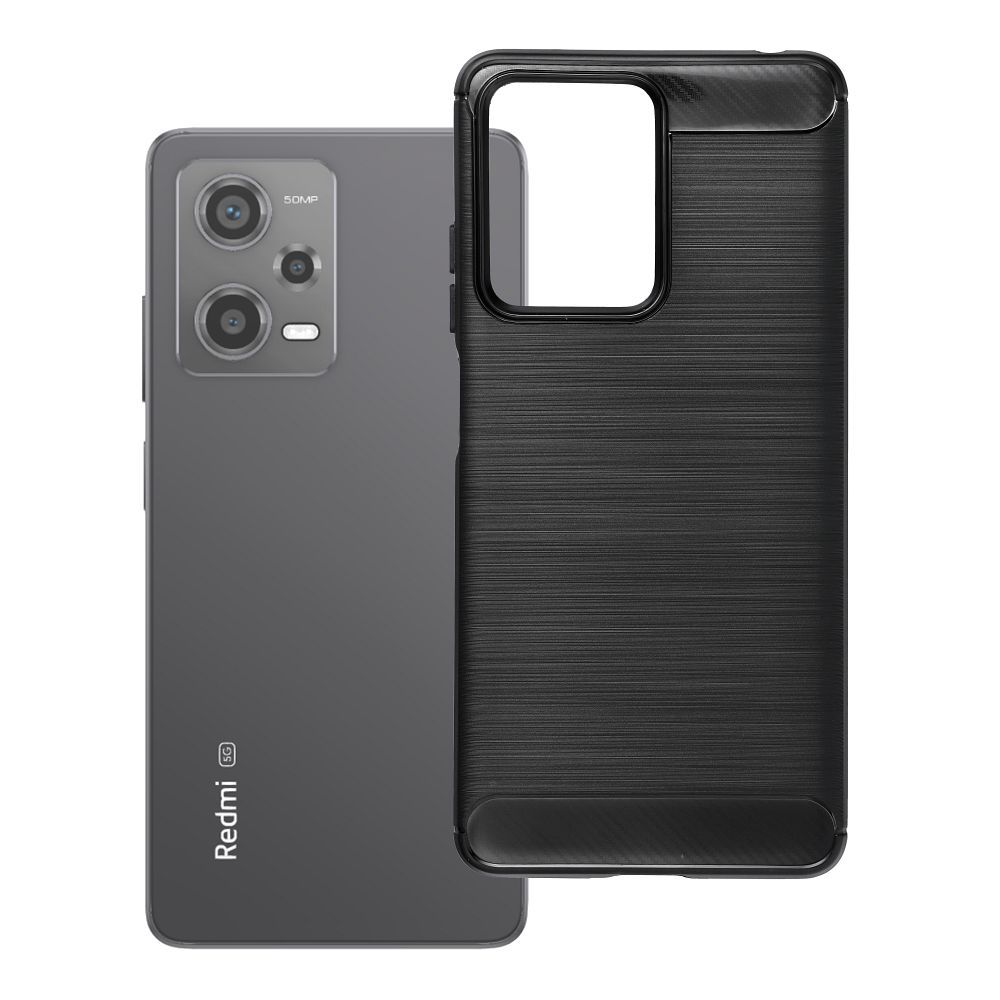 Чехол Carbon 2.0 для Xiaomi Redmi Note 12 Pro 5G — чёрный