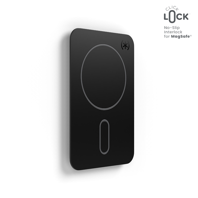 Speck Everywhere Mount + ClickLock magnetinis telefono laikiklis, suderinamas su MagSafe, „Black / Slate Grey“ spalvos
