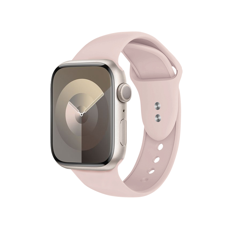 Ремешок Crong Liquid для Apple Watch 38 / 40 / 41 / 42 mm, песочно-розовый