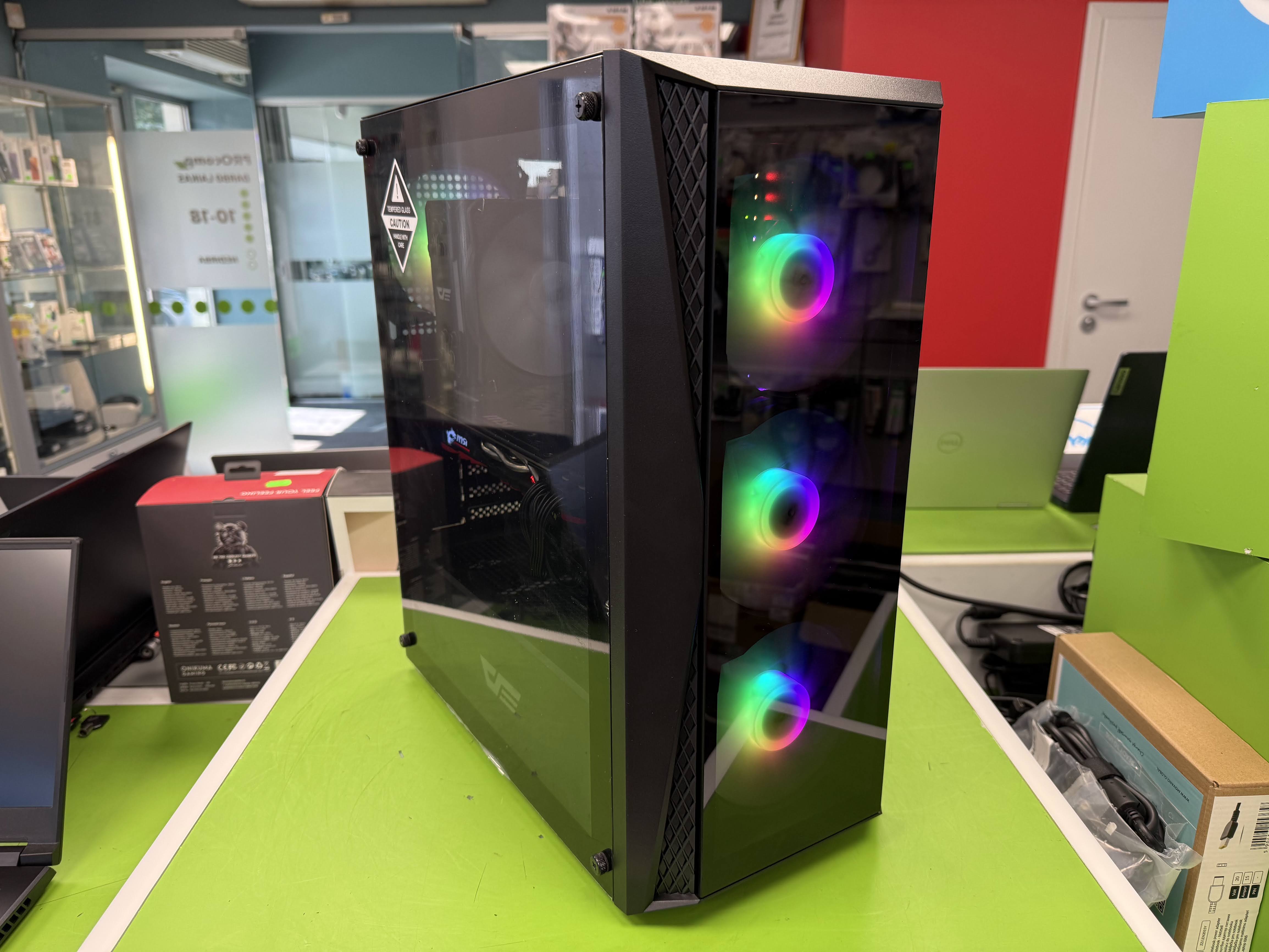 Stacionarus Gaming i7-7700 / GTX 1080 / 512GB SSD / 16GB DDR4