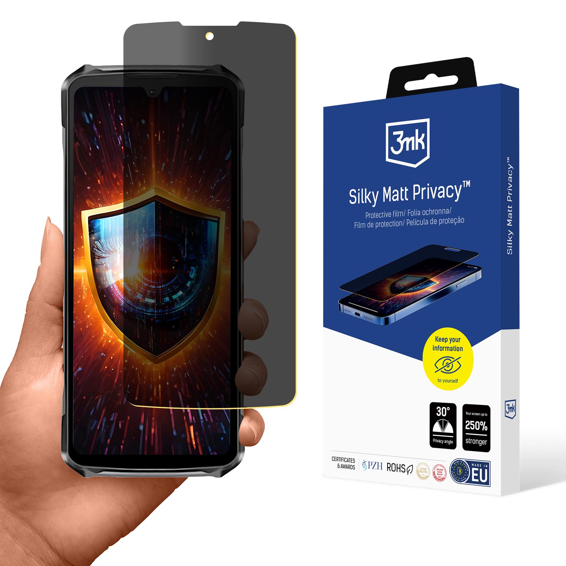 Doogee S119 - 3mk Silky Matt Privacy