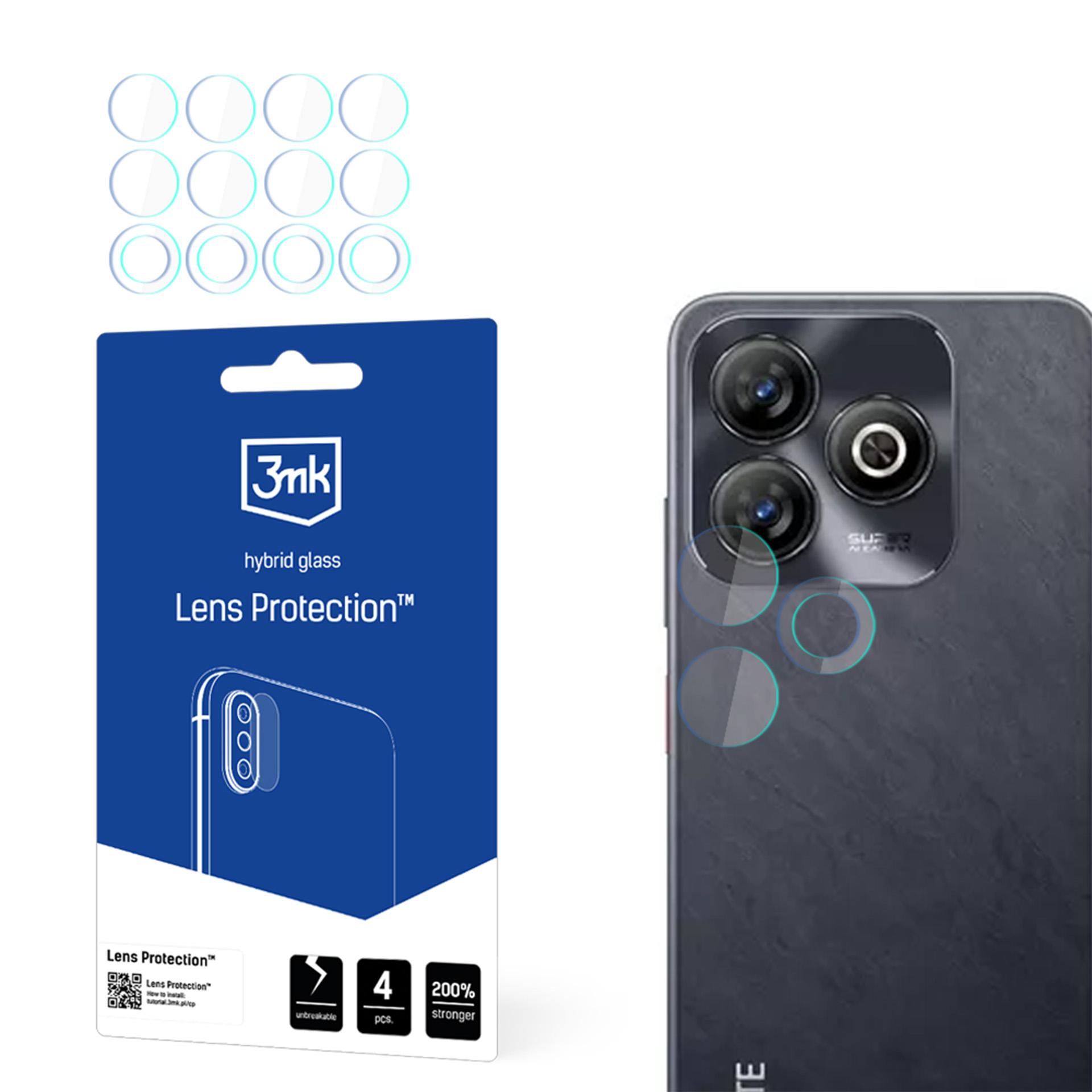 Hibridinis stiklas kameros objektyvui 3mk objektyvo apsauga ZTE Blade V60 Smart