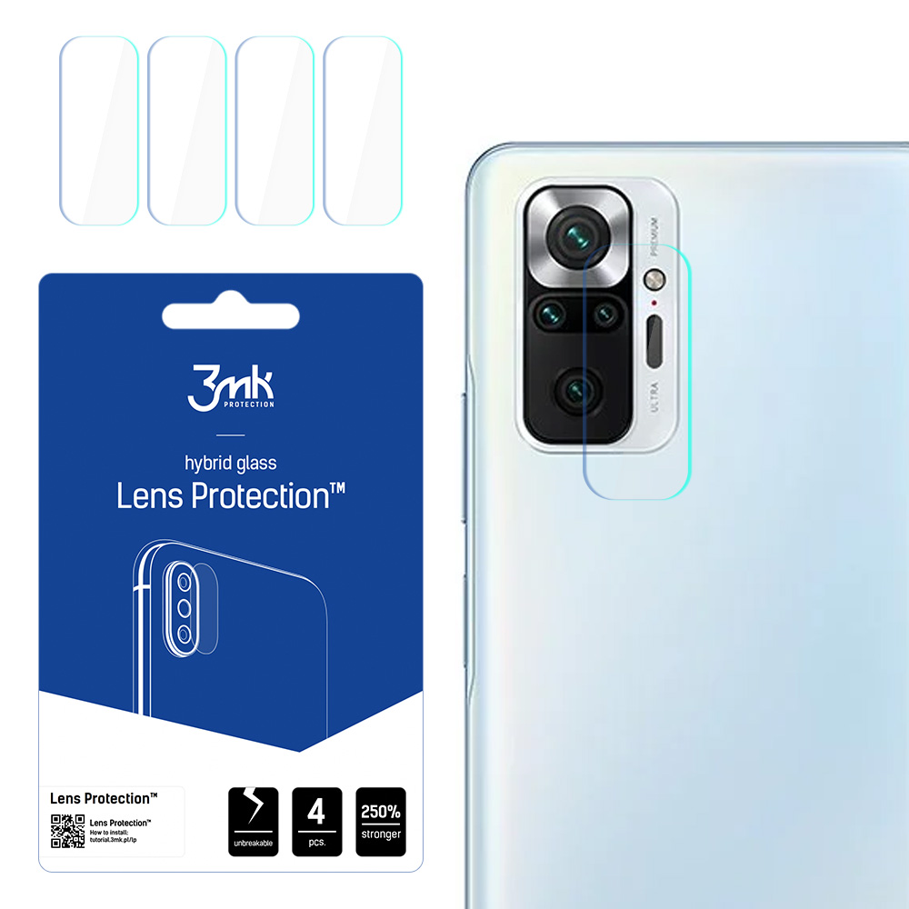 3mk Lens Protection — защита объектива камеры для Xiaomi Redmi Note 10 Pro Max