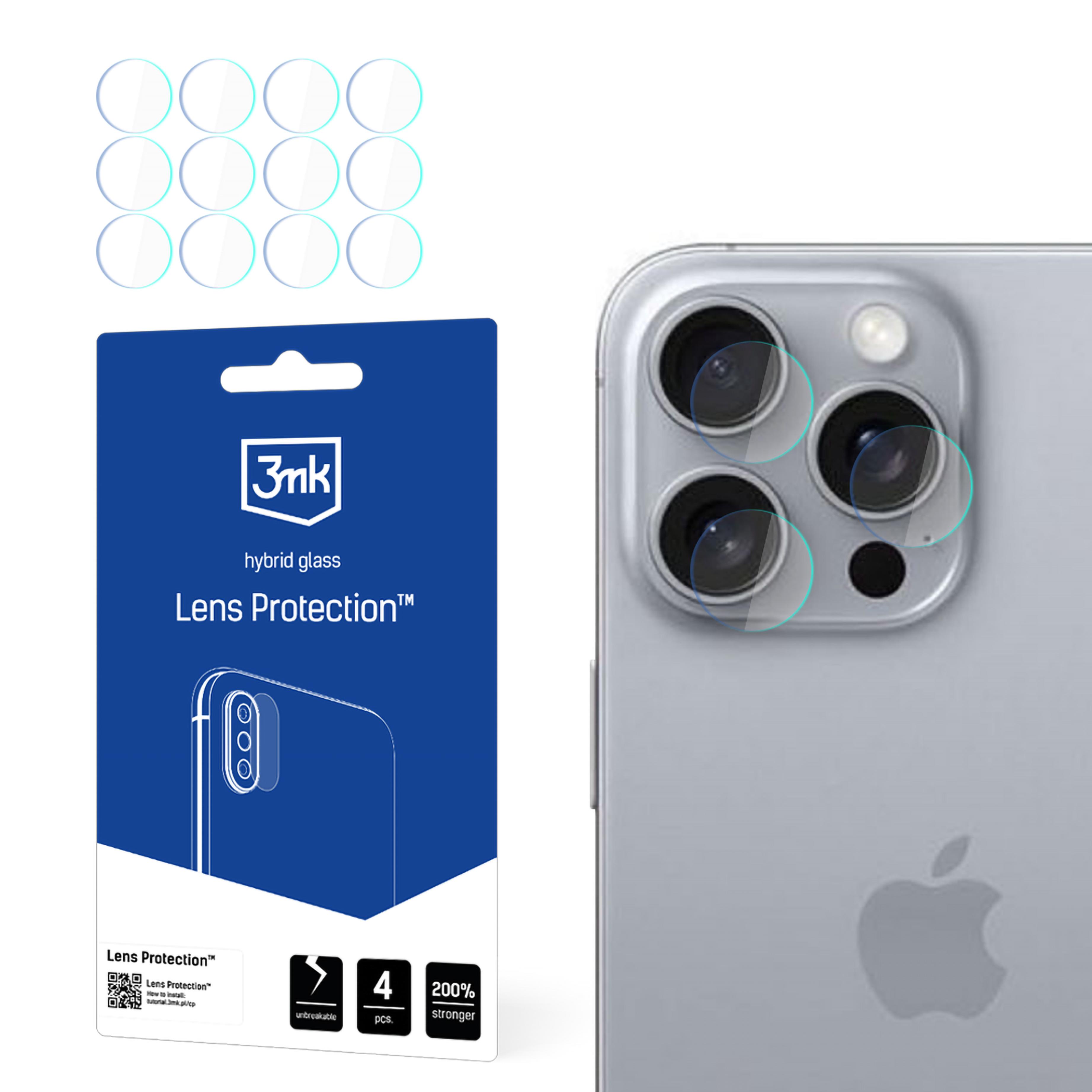 Защита камеры 3mk Lens Protection для iPhone 16 Pro Max