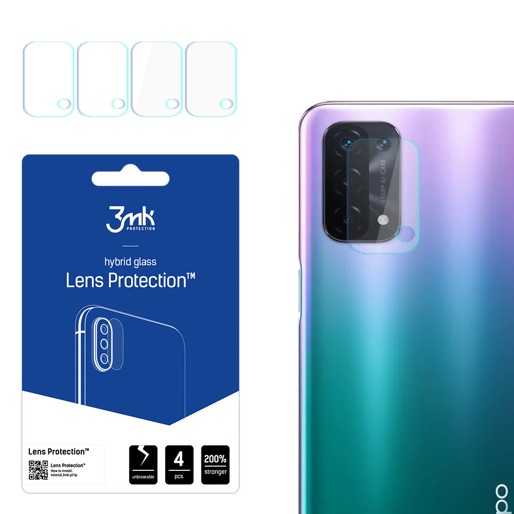 Oppo A54 5G/A74 5G - 3mk Lens Protection