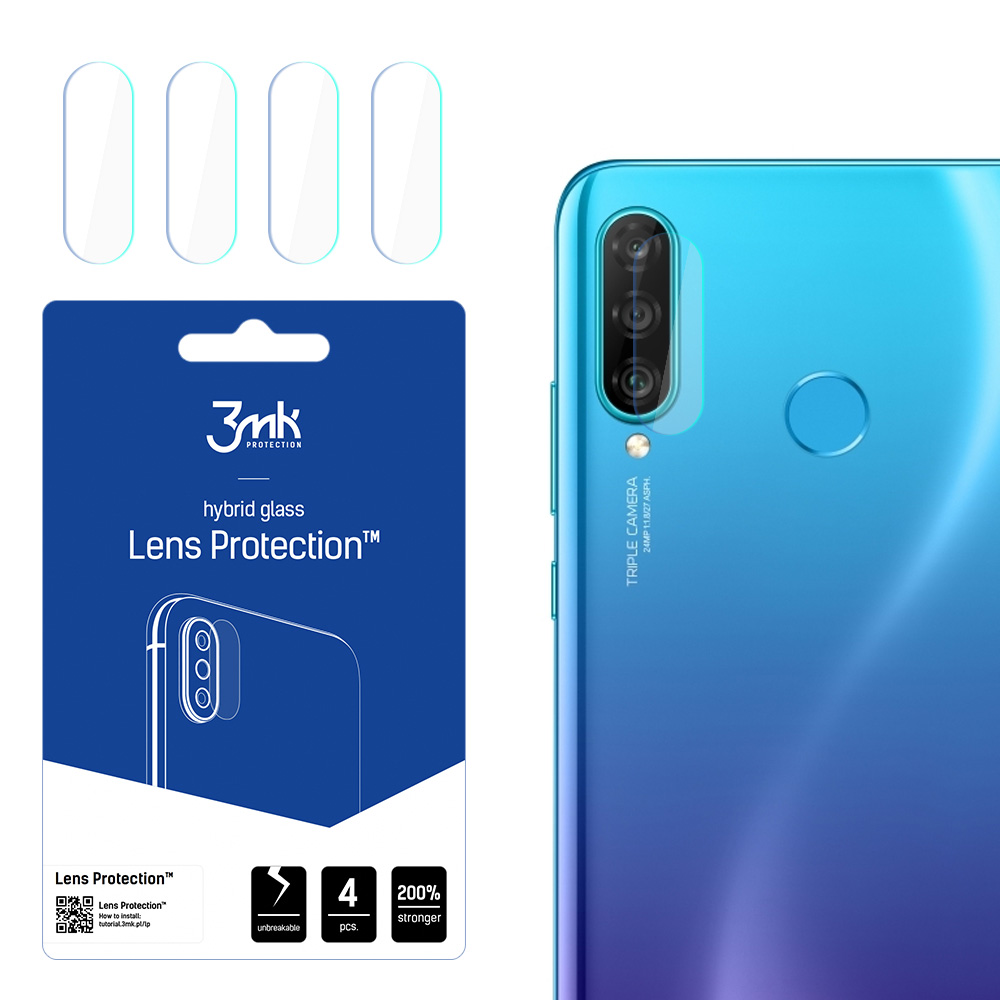 3mk Lens Protection™ hibridinis kameros stiklas Huawei P30 Lite