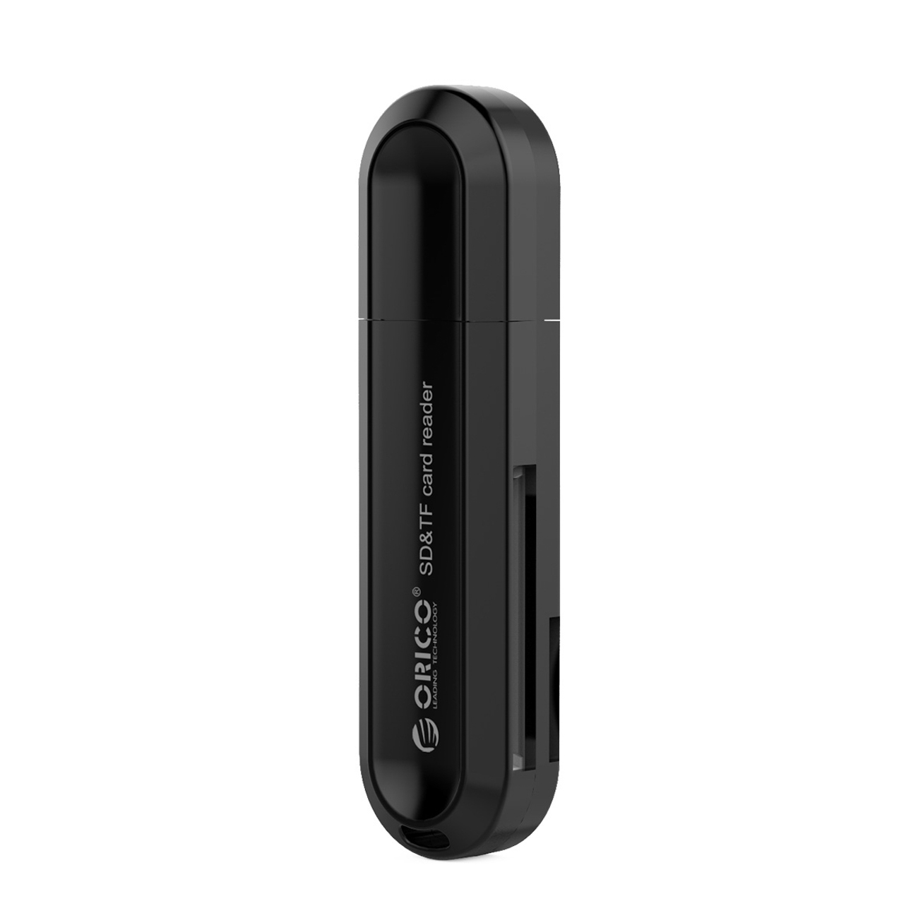 Orico CRS21 USB 3.0 SD ir microSD atminties kortelių skaitytuvas, juodas