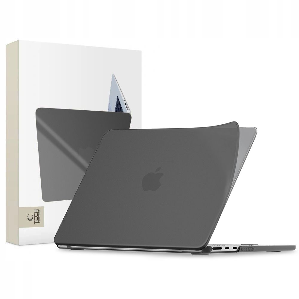 Чехол Tech-Protect Softshell для MacBook Air 15 2023 / 2024 / 2025 / 2026, матовый чёрный