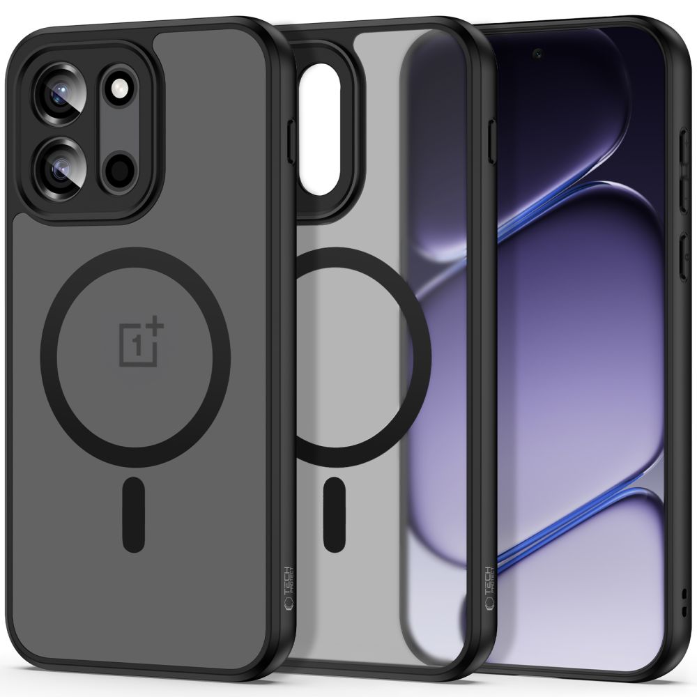 Tech-Protect Magmat MagSafe dėklas OnePlus Nord 6, matinis juodas