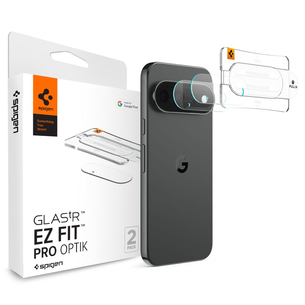 Spigen Optik Pro HD комплект из 2 защитных стекол для объективов камеры для Google Pixel 11