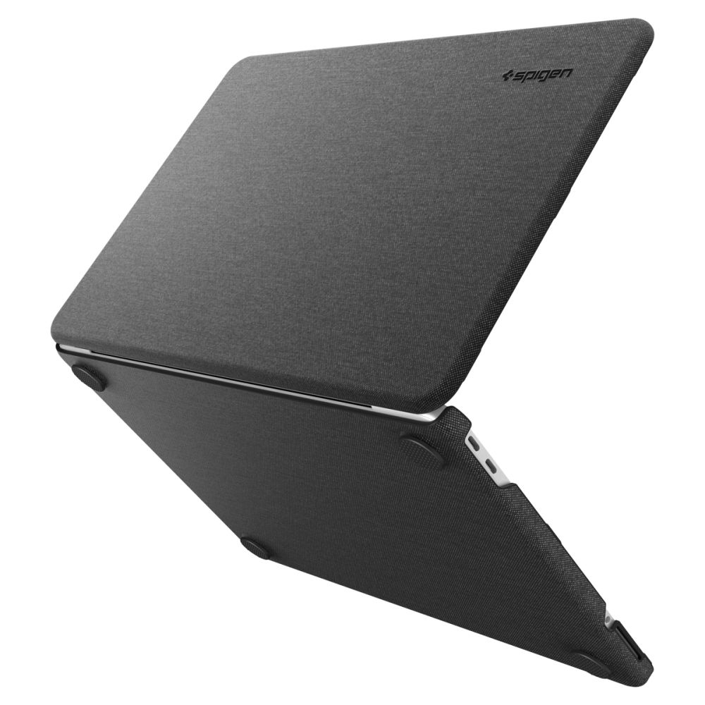Чёрный чехол Spigen Urban Fit для MacBook Neo 13 дюймов 2026 года