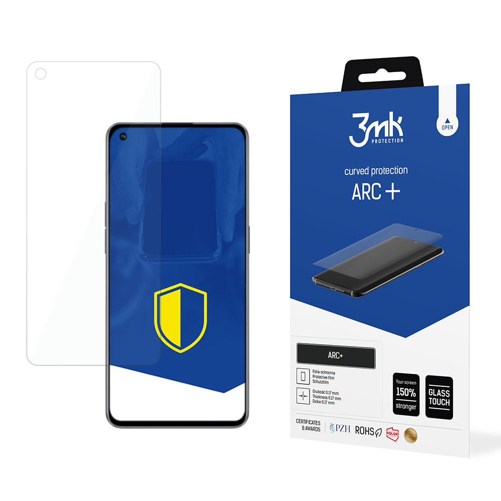 3mk ARC+ — защита экрана телефона для Oppo Reno 7 5G