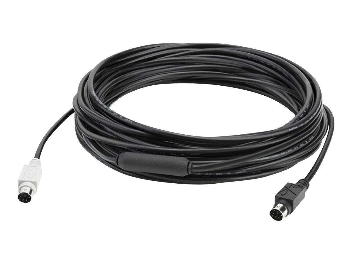 Logitech GROUP camera extension cable, PS/2 male to male, 10 m (939-001487)