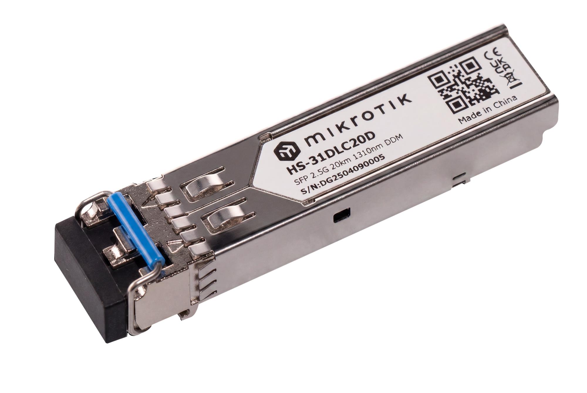 MikroTik SFP siųstuvas-imtuvas (HS-31DLC20D)