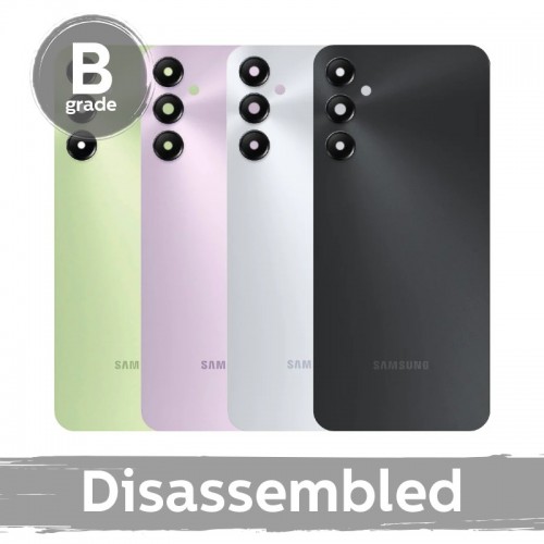 Back Cover Compatible With Samsung A057 A05s / Black / with camera lens 100% original (9/10 Disassembled)