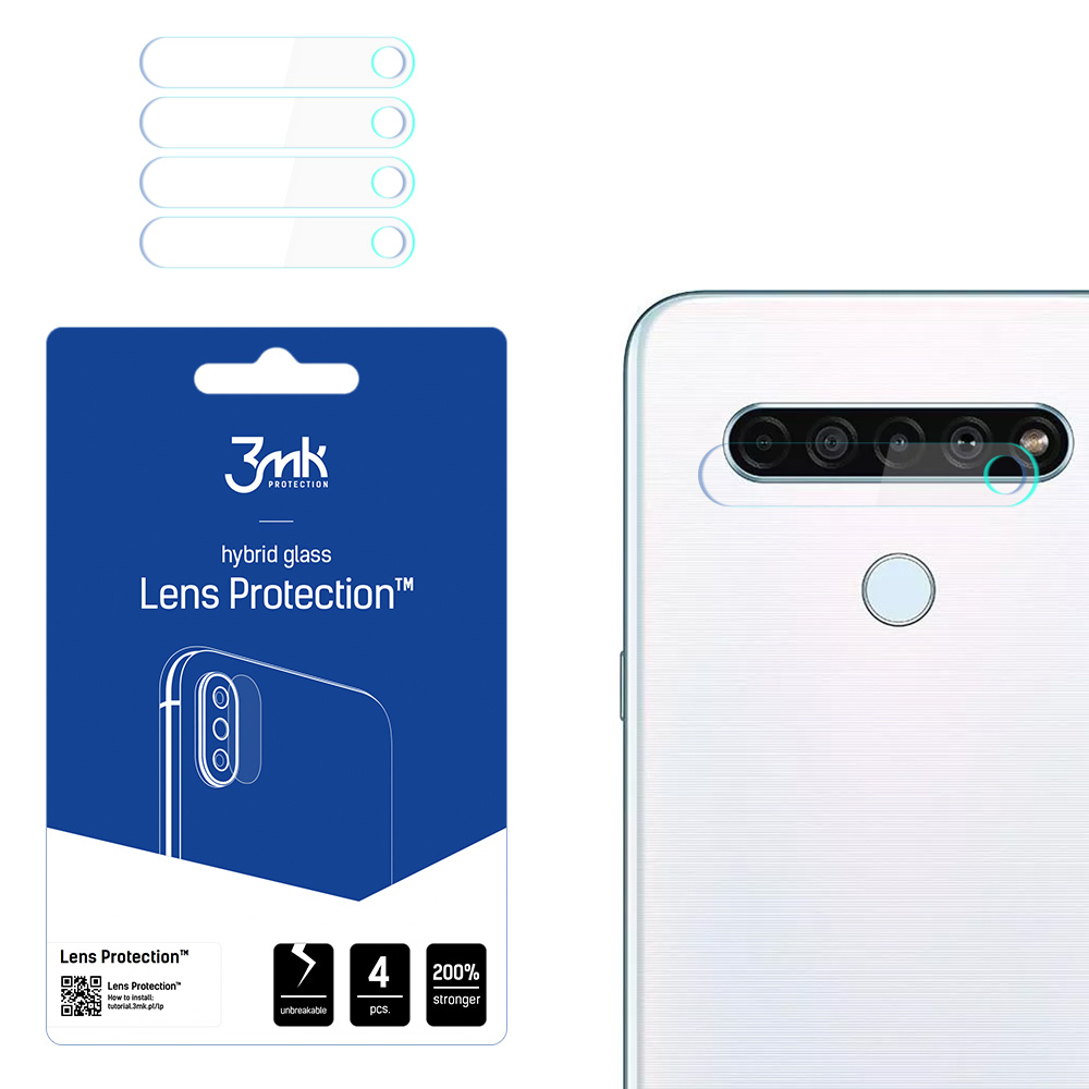 3mk Lens Protection — защита объектива камеры для LG K61/K61s