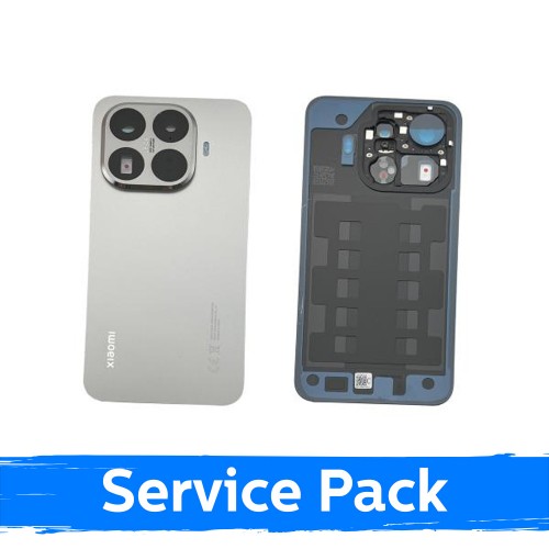 Back Cover Compatible With Xiaomi 15T Pro 5G / Gray / (Service Pack)