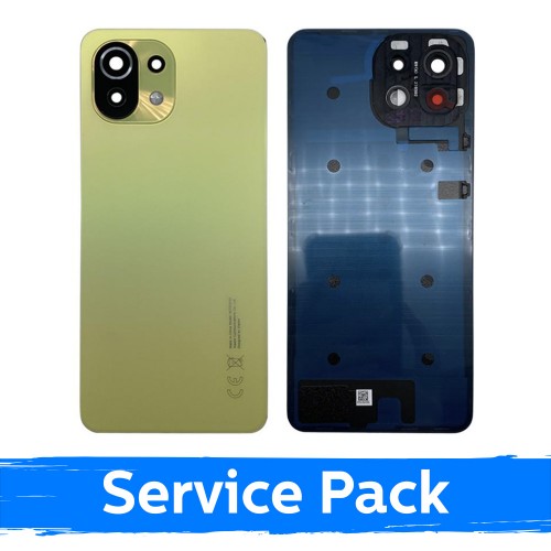 Galinis dangtelis skirtas Xiaomi Mi 11 Lite 4G (Lite 5G / Lite 5G NE) / Green / (Service Pack)