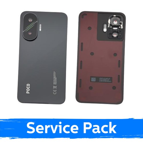 Galinis dangtelis skirtas Xiaomi Poco F7 5G / Black / (Service Pack)