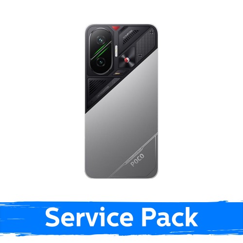 Back Cover Compatible With Xiaomi Poco F7 5G / Cyber Silver / (Service Pack)