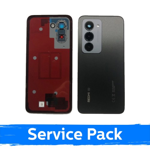 Задняя крышка для Xiaomi Redmi 15 5G, Midnight Black, чёрная, сервисная упаковка