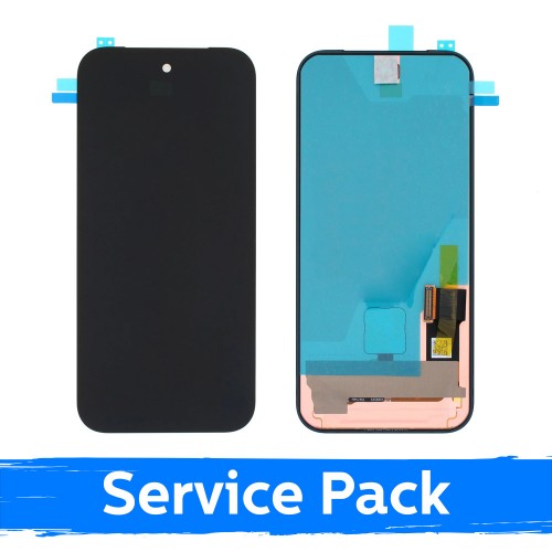 Google Pixel 9A skirtas juodas LCD ekranas (Service Pack)