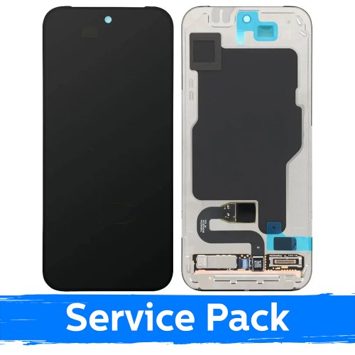 LCD Display Compatible With Google Pixel 10 Pro Black with Frame (Service Pack)