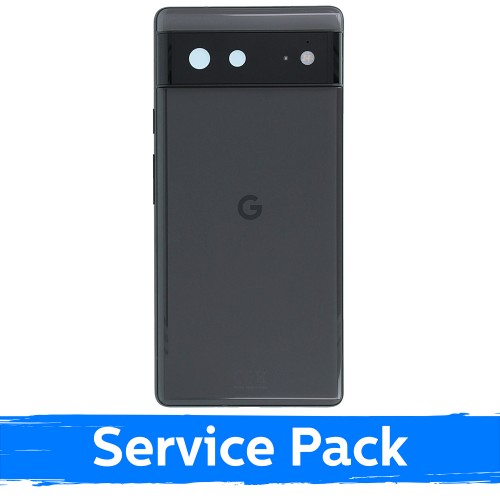 Galinis dangtelis skirtas Google Pixel 6 / Stormy Black / (Service Pack)