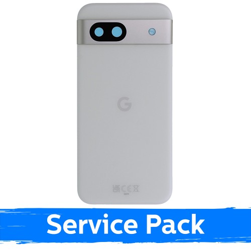 Back Cover Compatible With Google Pixel 8A / Porcelain / (Service Pack)