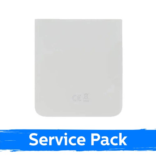 Galinis dangtelis skirtas Samsung F761 Z Flip7 FE / White / (Service Pack)
